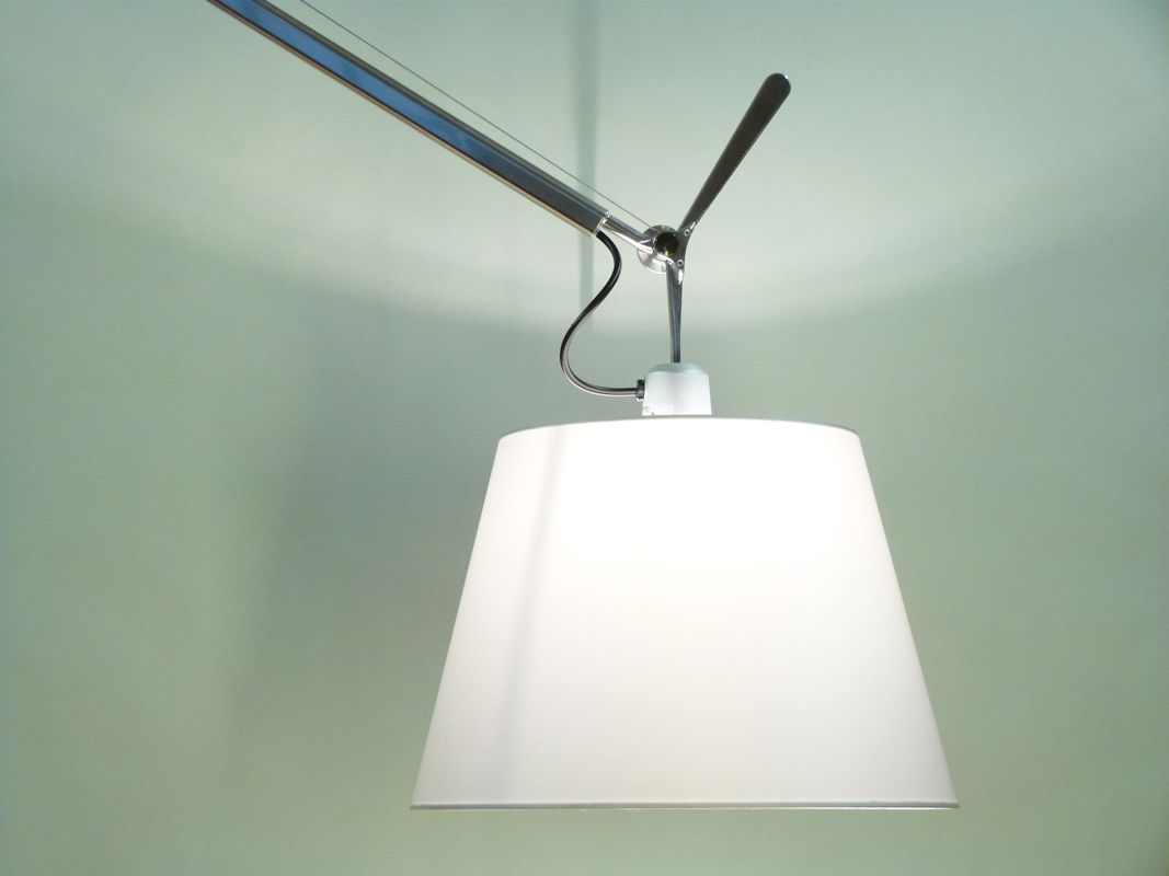 Artemide Lampada da terra Tolomeo Mega 42 cm, alluminio - seta